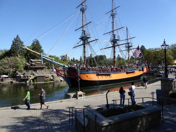 Disneyland Columbia Sailing Ship