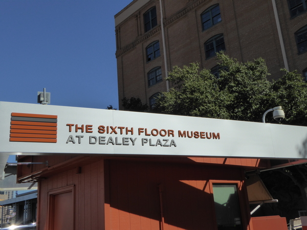 Sixth Floor Museum Sign