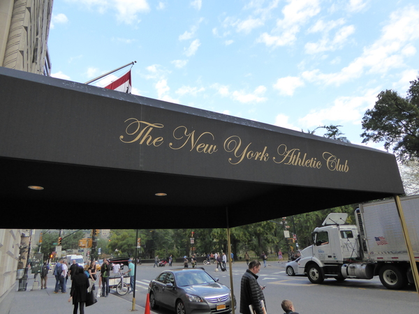 New York Athletic Club entrance