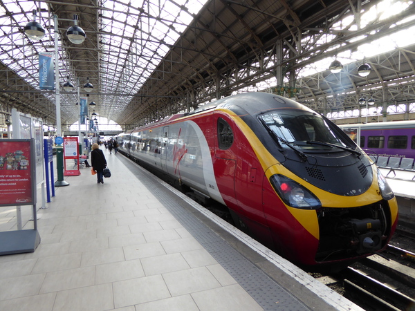 The train to London